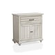 preview thumbnail 7 of 5, Cruize Transitional Antique White 32-inch Wood 2-Shelf Hallway Cabinet by Furniture of America