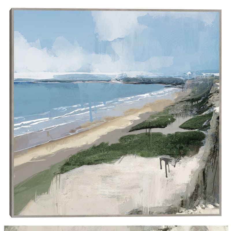 Coastal Morning By Studio Arts Canvas Art Print
