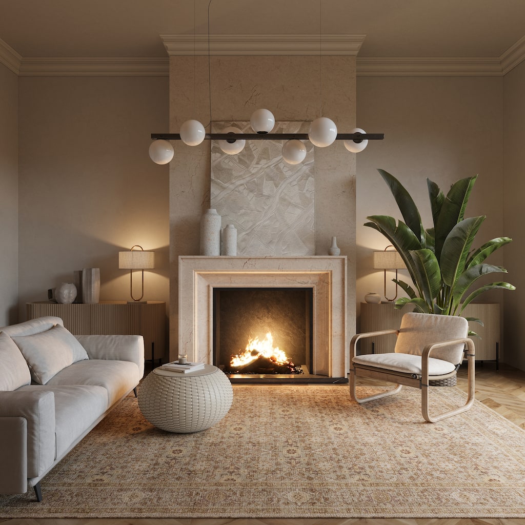 Nuloom Ivoria Hand Tuffted Wool Area Rug