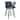26.in Swivel Bar stool PU Leather/Fabric Upholstered Counter Stool, High Back Armless Stool with Wooden Legs