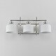 preview thumbnail 7 of 8, Maxim 21493WT Bisque 3 Light 24" Wide Vanity Light