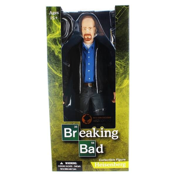 Breaking Bad Walter White Heisenberg 12” Figure Mezco SDCC 2015 exclusive Rare!