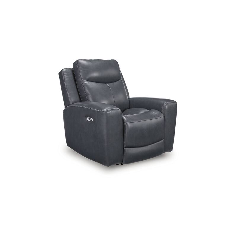 Signature Design by Ashley Mighty Moves Gray Power Recliner