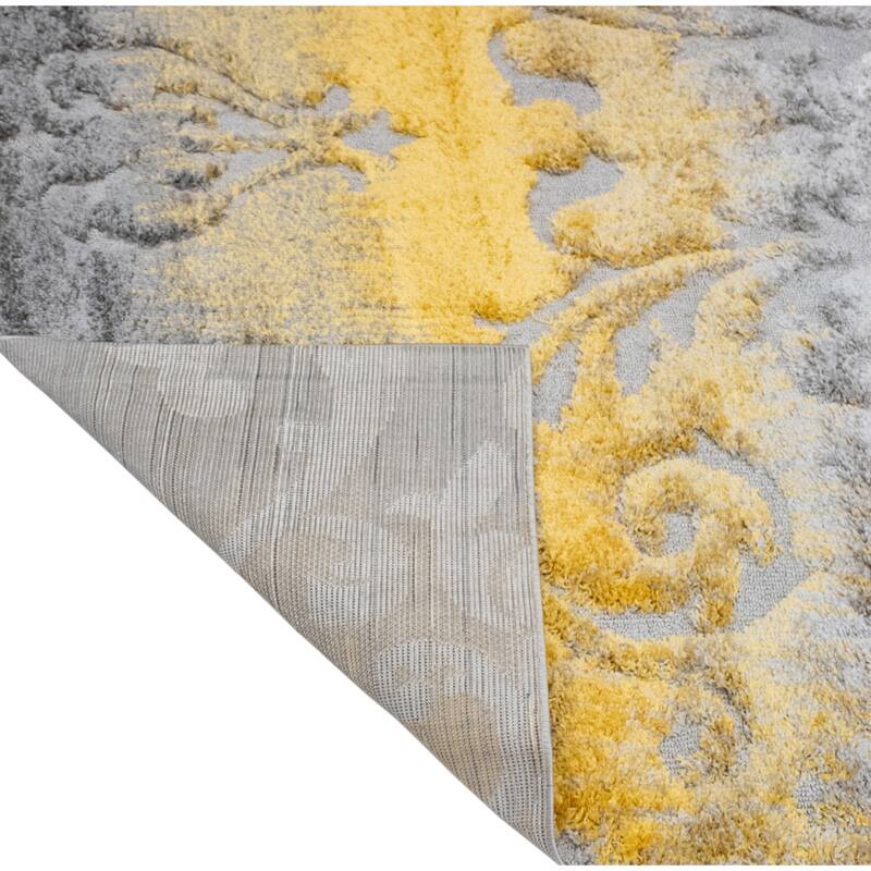 Noori Rug Monaco Sierra High-low Floral Scroll Area Rug