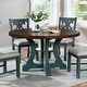 preview thumbnail 4 of 18, Furniture of America Sylmer Farmhouse 54-inch Round Dining Table