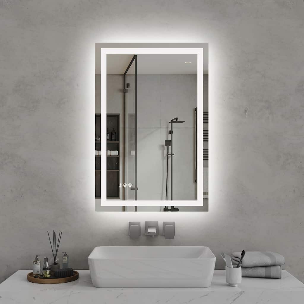 24*36 Inch LED Bathroom Mirror