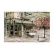 preview thumbnail 1 of 5, Stupell City Corner Café Canvas Wall Art Design By Ruane Manning 24 x 16