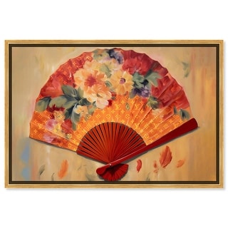 Spaniard Fan Canvas Glam Livingroom Wall Art by Art Remedy