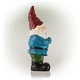 preview thumbnail 67 of 104, Gnome Folding Hands Looking Up Garden Statue
