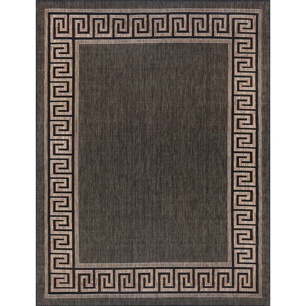 Exo Coastal Border Indoor/Outdoor Area Rug