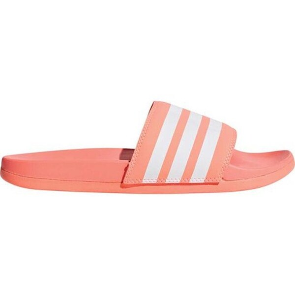 adilette cloudfoam plus logo slides womens