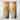 Designart "Gold Grey Rustic Reflections I" Abstract Collages Curtain - Blackout Abstract Curtain - 1 Panel