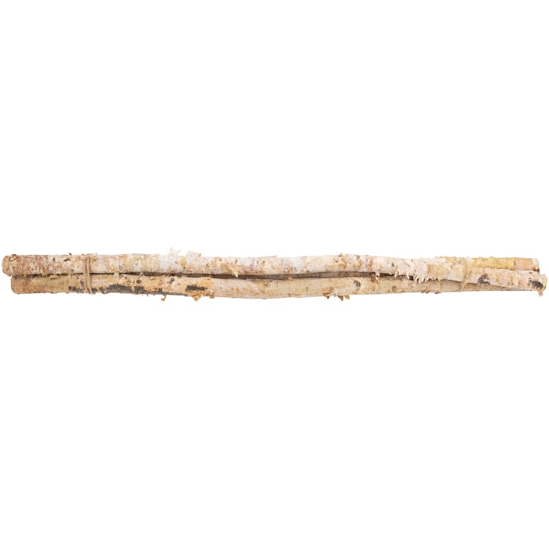 38.5" Birch Wood Branch Bundle Christmas Display