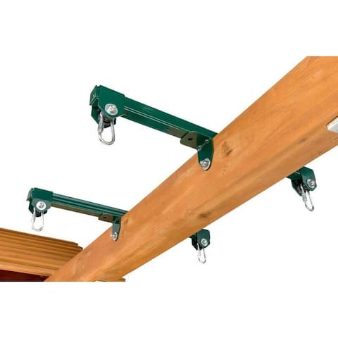 Creative Cedar Designs Adjustable Metal Glider Swing Bracket Set