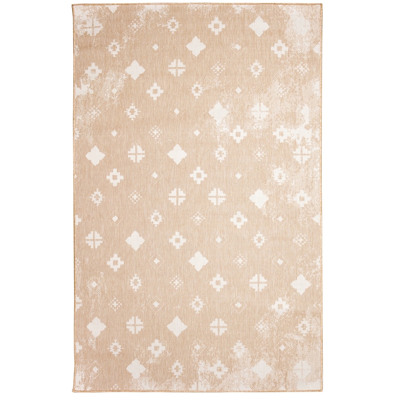 Liora Manne Carmel Porto Indoor/Outdoor Rug - 1'11" x 7'6" - 1'11" x 7'6"/Sand