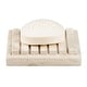 preview thumbnail 9 of 8, Creative Home Spa Collection Champagne Marble Soap Dish, Soap Tray, Soap Holder - Beige