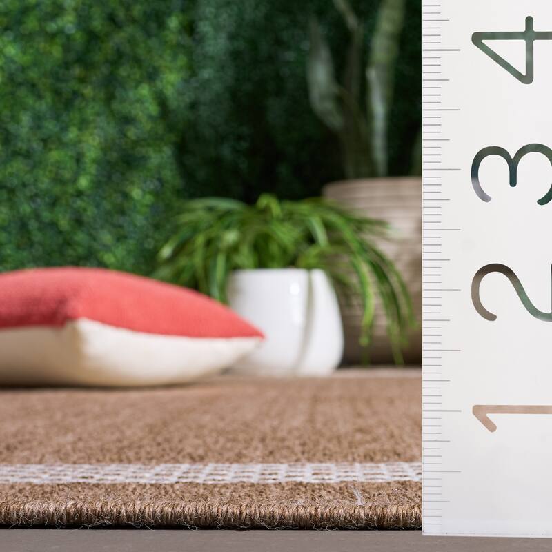 SAFAVIEH Sisal Performance Margit Washable Indoor/Outdoor Rug