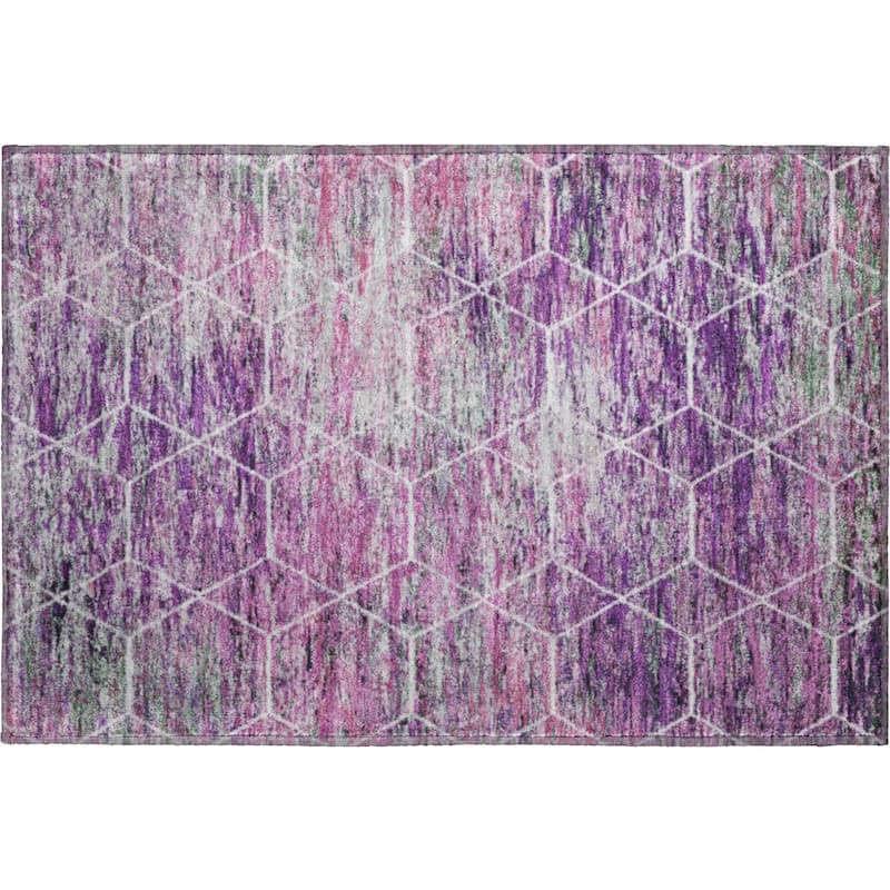 Premium Washable Super Soft Geo Abstract Mayfield Rug