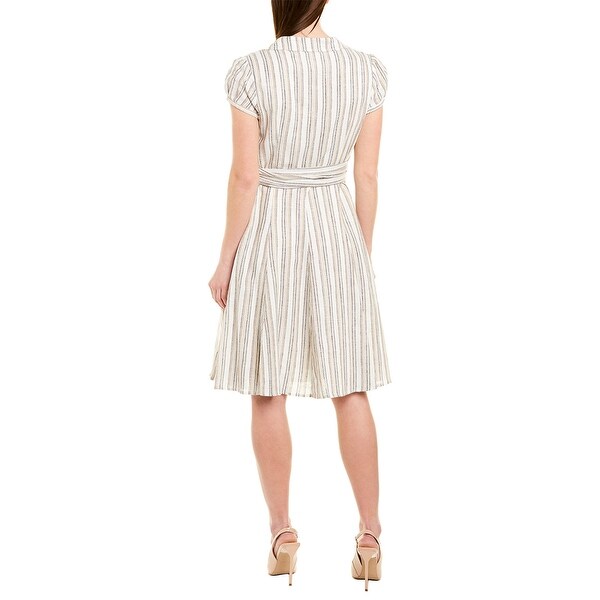 julie brown wrap dress