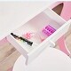preview thumbnail 10 of 8, Kids Vanity Makeup dresser set with 360 Mirror Drawer Dressing Table Stool Girl - 11.6*39.3*26.7