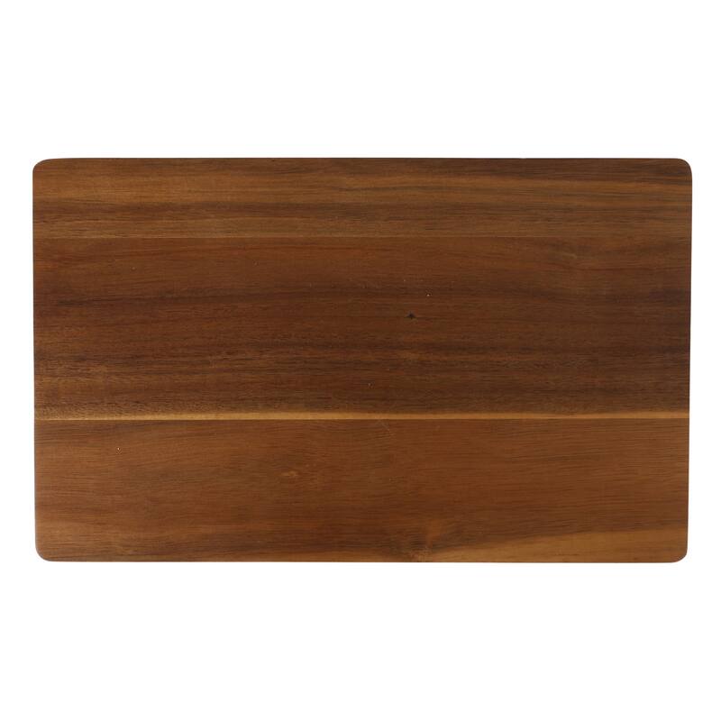 Gibson Elite 2 Quart or 2.75-Quart Stoneware Baking Dish with Acacia Wood Lid - Taupe Rectangular Oven Safe Baker