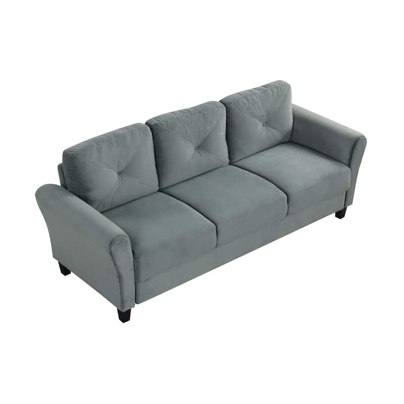 Couch Comfortable Sectional Couches and Sofas for Living Room Bedroom Office Small Space, 3 Seat