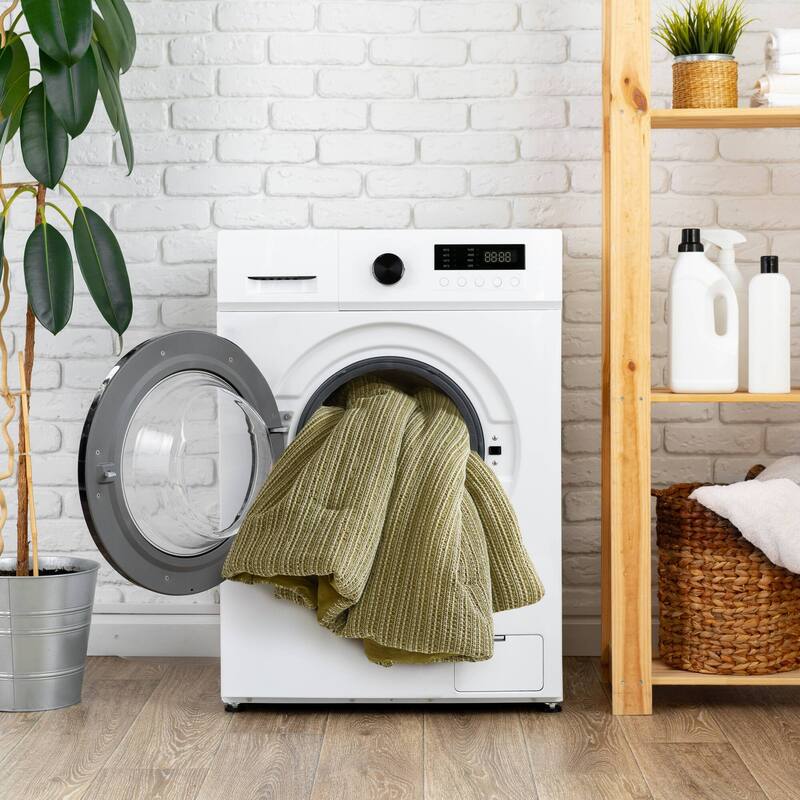 GDF Studio - Rowena Waffle Washed Cotton 3-Piece Comforter Set with Soft Textured Design