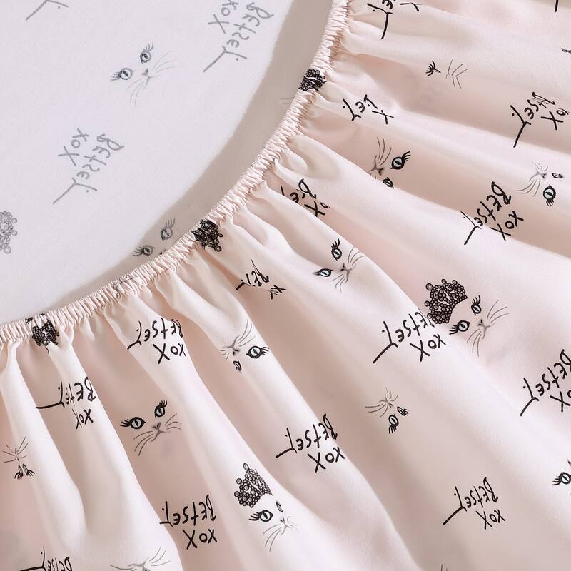 Betsey Johnson Printed Cozy Bonus Sheet Set