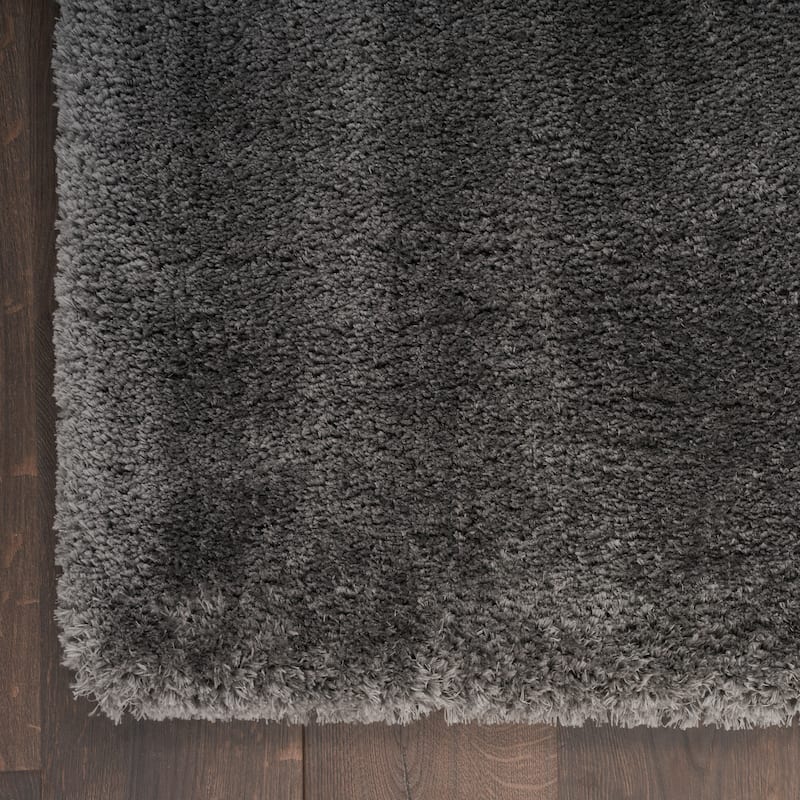 Nourison Luxurious Shag Ultra-plush Pile Glam Solid Area Rug