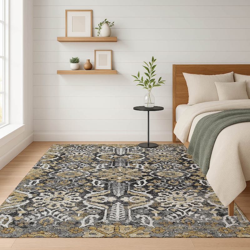 Machine Washable Indoor/ Outdoor Global Firestone Chantille Rug