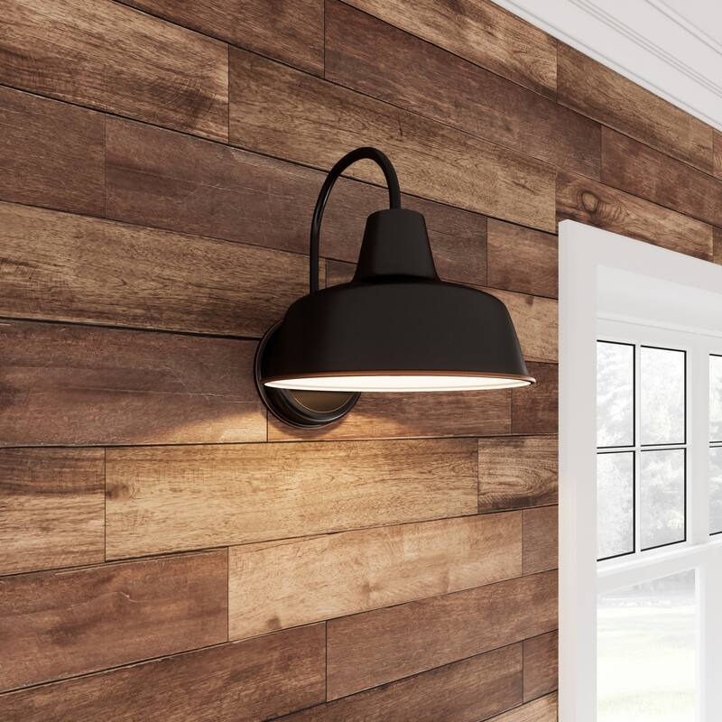 Design House Mason Single Light Open Bottom Outdoor Wall Sconce