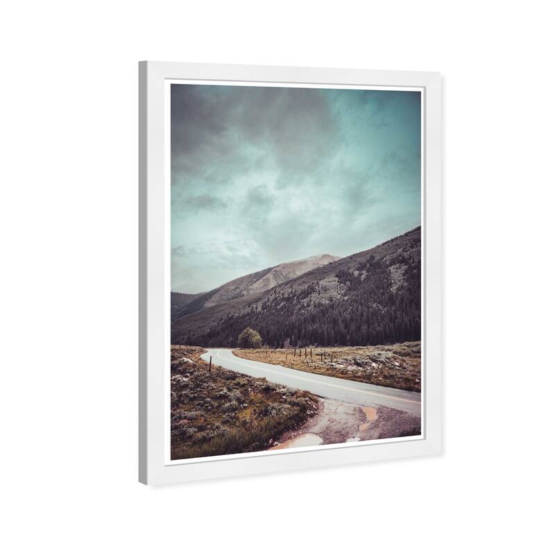 Wynwood Studio Prints Astronomy and Space Road to the Space Gray and Rustic Wall Art Canvas Print