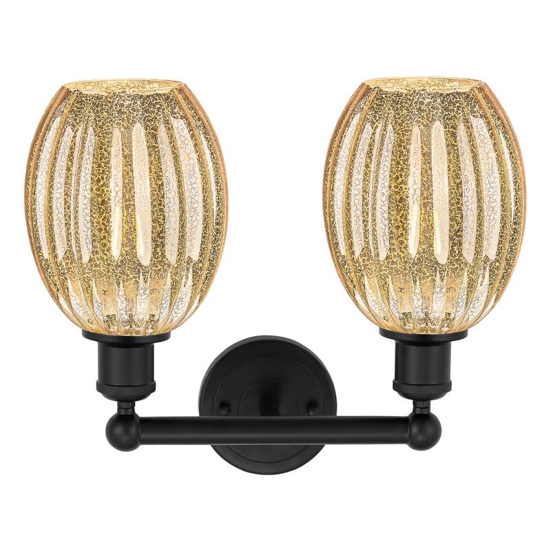 Innovations Lighting Endless Possibilities Edison - Preston - 2 Light 15" Bulb Shade Bath Vanity Light