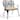Velvet Upholstered Tufted Armless Bar Stools With Metal Footrestset of 2