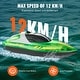 preview thumbnail 24 of 26, RC Boat, 2.4GHz 12 km/h, Remote Control Boat for Pools & Lakes, Racing Boat with LED Light for Adults Boys & Girls