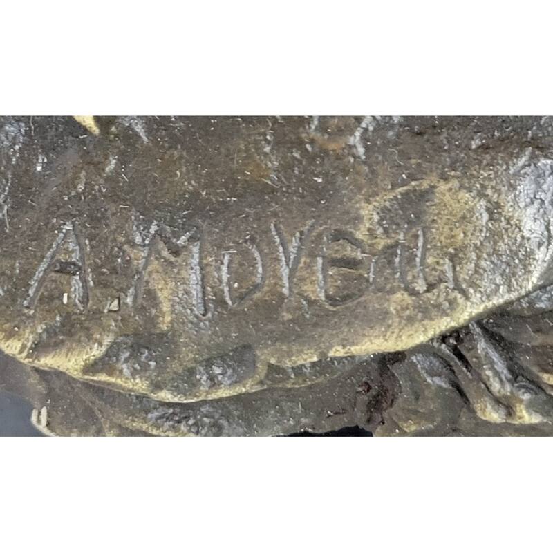 Clical Woman Harvesting Grapes Wine Bronze Sculpture Statue French Art Decor