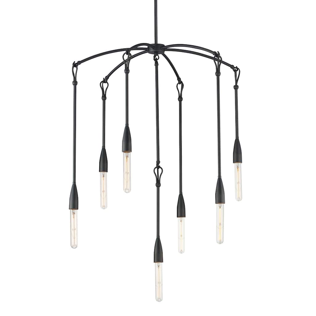 Maxim 27718 Pioneer 7 Light 28" Wide Abstract Pendant