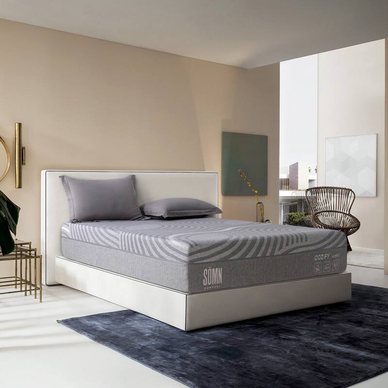 SÖMN Cozify 12 in. Cooling Gel Memory Foam Hybrid Mattress