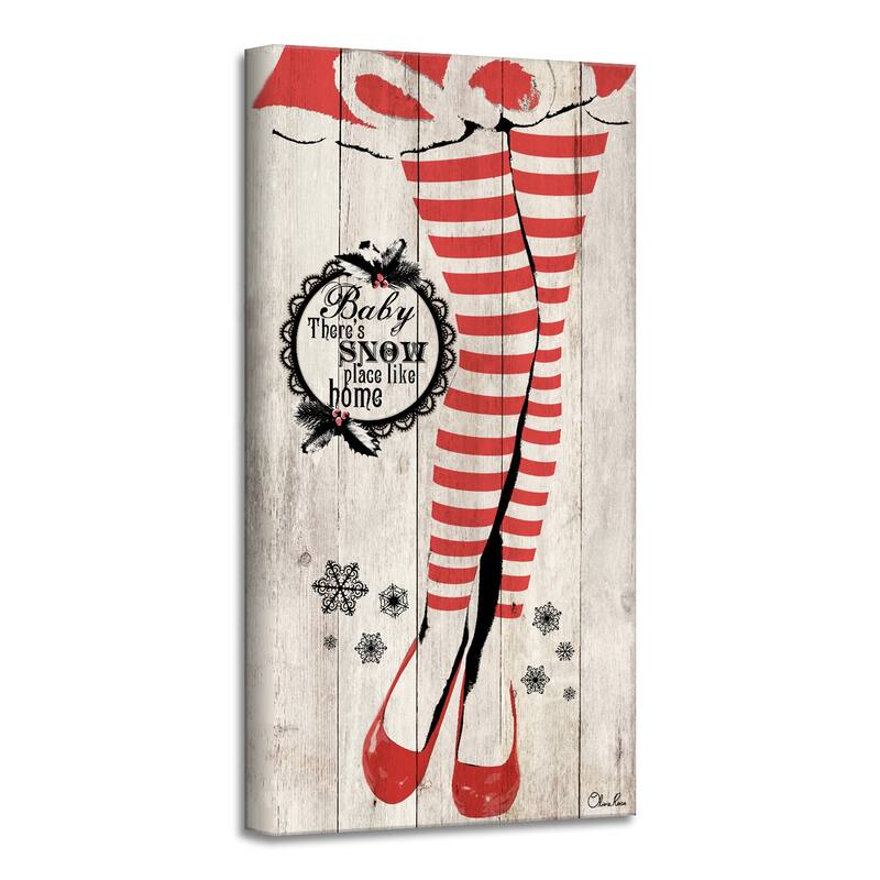 Ready2HangArt 'Snow Place' Holiday Canvas Wall Art by Olivia Rose