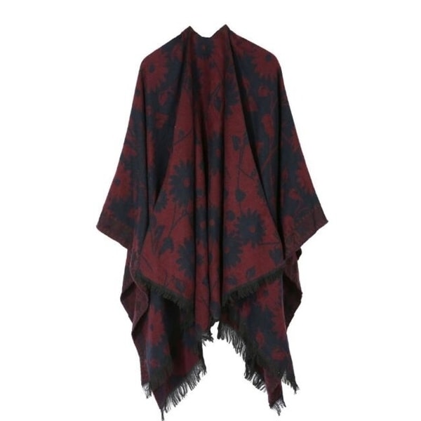 blanket scarf cardigan