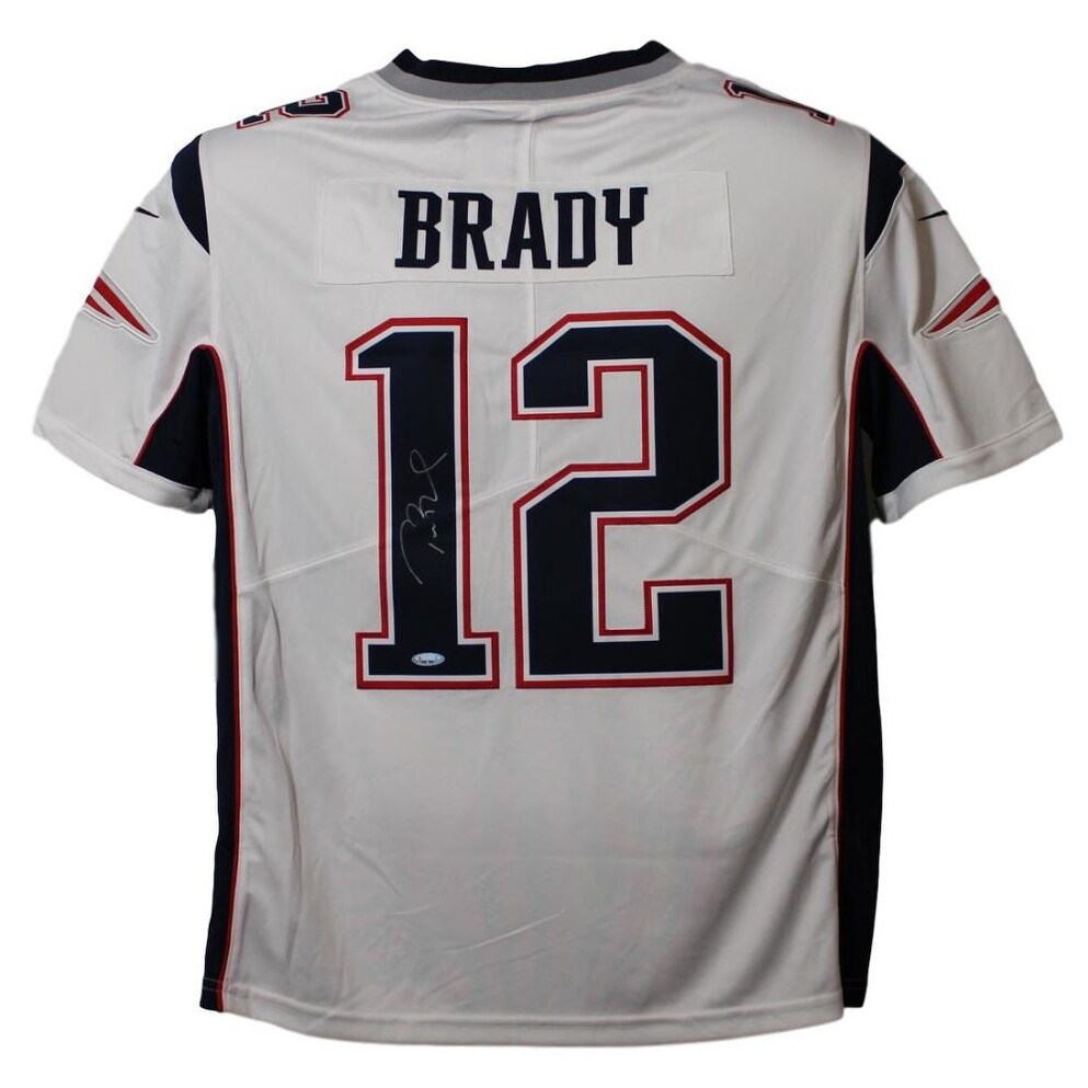 tom brady white jersey