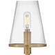 preview thumbnail 3 of 6, Hinkley Lighting 51080 Marten 11" Tall Bathroom Sconce with Clear