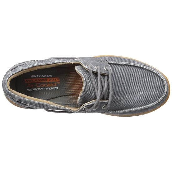 Skechers men's elected horizon oxford charcoal clearance