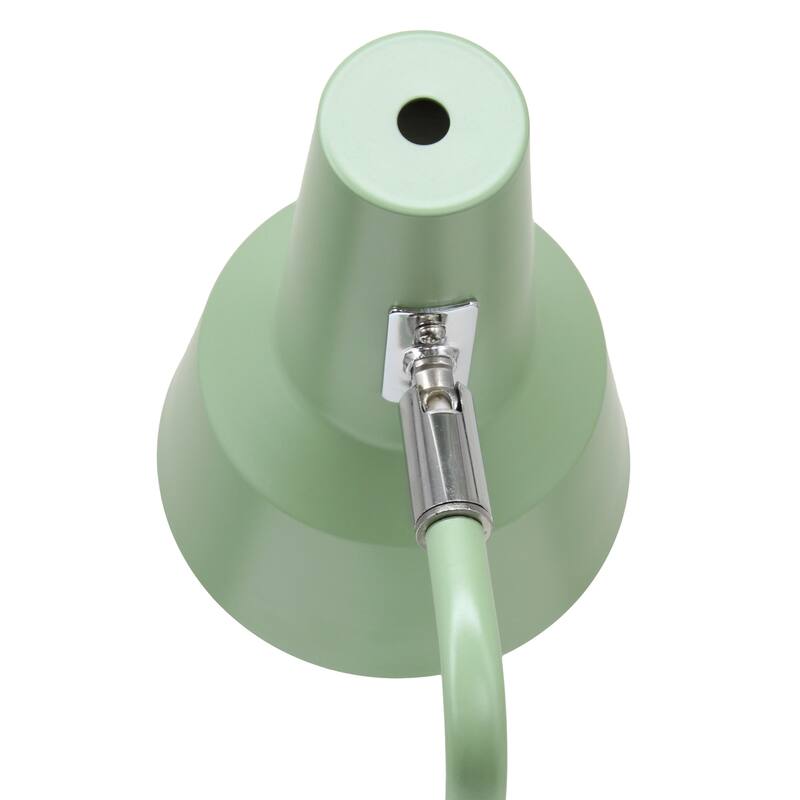 Gooseneck Desk Lamp with Cone Shade - 15.25" - Sage Green