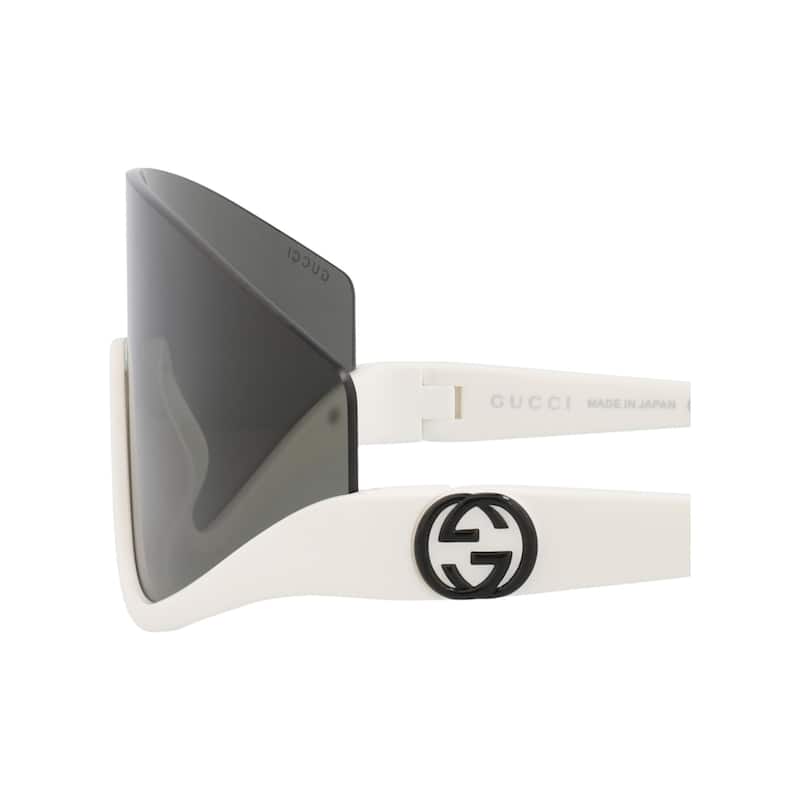 Gucci Shield-Frame Injection Sunglasses