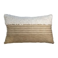 Ernest Hemingway Legend Ivory Designer Throw Pillow - 22X22