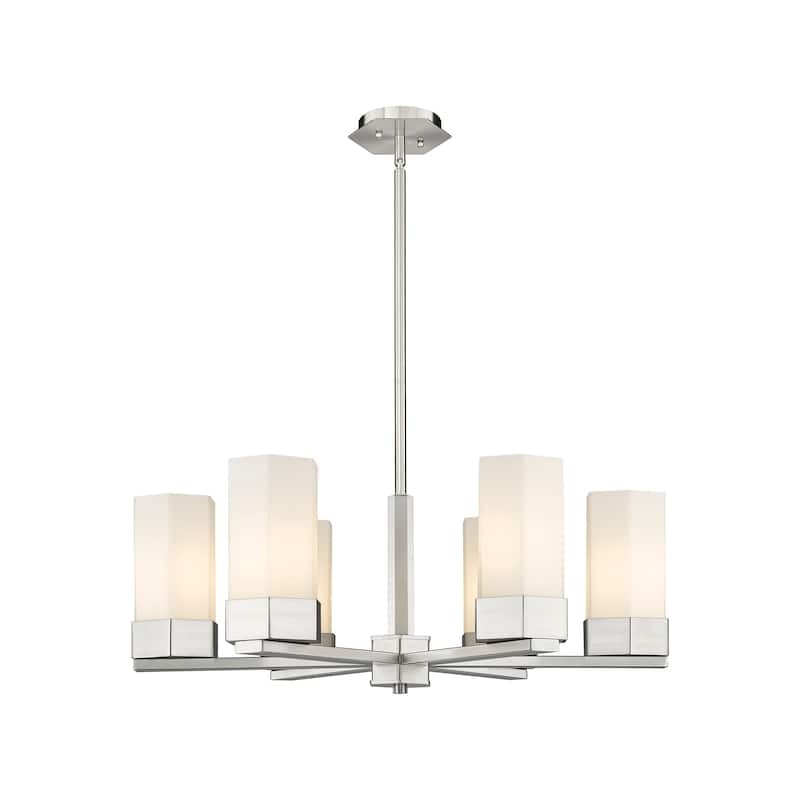 Innovations Lighting Claverack - 6 Light 9" Stem Hung Chandelier