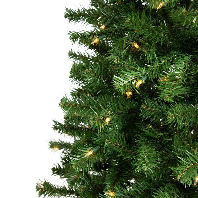 Pre-Lit Pendleton Spruce Full Artificial Christmas Tree - 4.5' - Clear Lights - 4.5 Foot