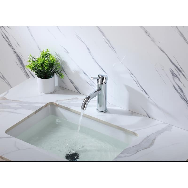 Indigo Home Single Hole Single Handle Bathroom Faucet