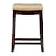 Copper Grove Ghindesti Backless Saddle-seat Counter Stool